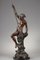 Scultura in bronzo del pescatore con arpione di Ernest-Justin Ferrand, Immagine 3