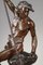 Scultura in bronzo del pescatore con arpione di Ernest-Justin Ferrand, Immagine 9