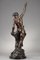 Sculpture Le Pêcheur avec un Harpon en Bronze par Ernest-Justin Ferrand 6