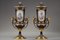 Sèvres Porcelain Vase Set with Putti Decorations, Set of 3, Image 3