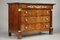 Empire Period Chest of Drawers in Flamed Mahogany Veneer, Image 6