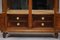 Louis XVI Style Low Walnut Glass Cabinet with Cutlery, Set of 88 4