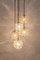 Large Cascading Chandelier in Bubble Glass from Limburg, Germany, 1970s, Image 9