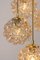 Large Cascading Chandelier in Bubble Glass from Limburg, Germany, 1970s, Image 7