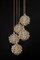 Large Cascading Chandelier in Bubble Glass from Limburg, Germany, 1970s, Image 10