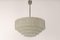Large Ice Glass Tube Chandelier from Doria, Germany, 1960s, Image 9