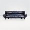 Italian Modern Black Leather Sofas and Bull Armchair by Gianfranco Frattini for Cassina, 1980s, Set of 3, Image 2