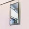 Mid-Century Modern Italian Solid Teak & Steel Wall Mirror from Stildomus, 1960s 5