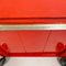 Italian Modern Red Plastic Modular 4602 Chest of Drawers by Fussell Kartell, 1970, Set of 2 16