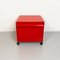 Modulare italienische moderne rote Kunststoff Kommode 4602 von Fussell Kartell, 1970, 2er Set 9