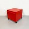 Italian Modern Red Plastic Modular 4602 Chest of Drawers by Fussell Kartell, 1970, Set of 2 8