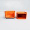 Mid-Century Italian Orange Plastic Chest of Drawers by Castelli for Kartell, 1970 6