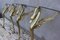 Vintage Brass Swan Table Legs for Table, Set of 4, Image 9