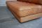 Vintage Swiss Cognac / Brandy DS-80 Leather Double Daybed from de Sede, 1970s 12