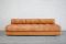 Vintage Swiss Cognac / Brandy DS-80 Leather Double Daybed from de Sede, 1970s 17