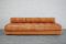 Vintage Swiss Cognac / Brandy DS-80 Leather Double Daybed from de Sede, 1970s 3