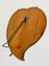 Luigi Fontana Midcentury Italian Heart Shaped Cherry Wood Table Mirror, 1940s 15