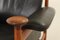 Mid-Century Bwana Stuhl aus Teak und Original Leder von Finn Juhl 6
