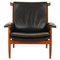 Mid-Century Bwana Chair in Teak and Original Leather by Finn Juhl 2