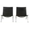 PK22 Lounge Chairs by Poul Kjærholm for E KChristensen, Set of 2 1