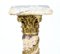 Antique French Serpentine Marmo Viola Ormolu Marble Pedestal, 19th Century 6
