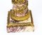 Antique French Serpentine Marmo Viola Ormolu Marble Pedestal, 19th Century 11