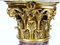 Antique French Serpentine Marmo Viola Ormolu Marble Pedestal, 19th Century, Image 10