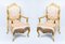 Louis XV Style French Gilded Armchairs, 20th Century, Set of 2 16