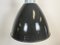 Lámpara colgante industrial grande esmaltada de Elektrosvit, años 60, Imagen 3