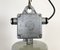 Lámpara colgante industrial grande esmaltada de Elektrosvit, años 60, Imagen 5