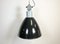 Lámpara colgante industrial grande esmaltada de Elektrosvit, años 60, Imagen 1