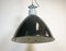 Large Industrial Enamel Factory Pendant Lamp from Elektrosvit, 1960s, Image 9