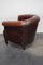 Vintage Dutch Club Chair in Cognac Colored Leather 7