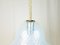Iridescent Murano Glass Pendant Lamp by Carlo Nason for Mazzega, 1960s, Image 10