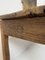 Vintage Farmhouse Table in Oak and Cherry, Image 43