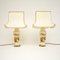 Chinese Style Porcelain Table Lamps, 1970s, Set of 2, Image 1
