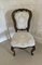 Antique Victorian Walnut Carved Side Chair, Image 3