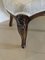 Antiker viktorianischer Beistellstuhl aus geschnitztem Nussholz 10