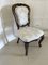 Antique Victorian Walnut Carved Side Chair, Image 1