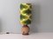 Pottery Table Lamp with New Custom Lampshade from Massive 1