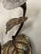 Lampada da parete a forma di girasole in bronzo e cristallo, anni '50, Immagine 19