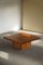 Swedish Modern Square Solid Pine Coffee Table by Sven Larsson, 1970s, Image 3