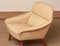 Danish Lounge Chair in Wool and Oak by Leif Hansen for Kronen, 1960s 2