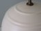 Table Lamp in Creamy Ceramic with a New Custom Lampshade from Kostka, Image 7