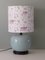 Celadon Colored Crackle Ceramic Table Lamp with New Custom Lampshade 2