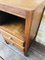 Art Deco Walnut Nightstand, 1940s or 1950s, Image 7