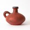Rote Fal Lava Vase von Kurt Tschörner für Otto Keramik 1