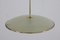 Mid-Century Modern Italian Disc Chandelier or Pendant Lamp, 1950s 5