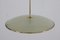 Mid-Century Modern Italian Disc Chandelier or Pendant Lamp, 1950s, Image 5