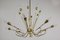 Lampadario Mid-Century a 16 luci di Oscar Torlasco per Lumi Milano, Italia, anni '50, Immagine 17